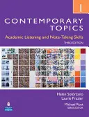 Contemporary Topics 1: Akademickie umiejętności słuchania i robienia notatek (średniozaawansowane) - Contemporary Topics 1: Academic Listening and Note-Taking Skills (Intermediate)