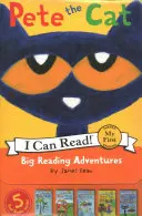 Pete the Cat: Big Reading Adventures: 5 niezwykłych książek w 1 pudełku! - Pete the Cat: Big Reading Adventures: 5 Far-Out Books in 1 Box!