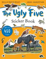Książka z naklejkami Brzydka Piątka - Ugly Five Sticker Book