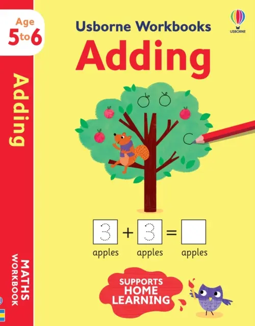 Zeszyty ćwiczeń Usborne Adding 5-6 - Usborne Workbooks Adding 5-6