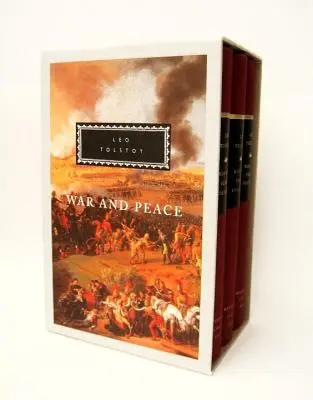 Wojna i pokój: 3-tomowy zestaw pudełkowy - War and Peace: 3-Volume Boxed Set