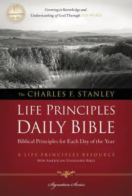 Charles F. Stanley Life Principles Daily Bible-NASB