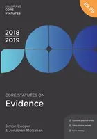 Podstawowe statuty dotyczące dowodów 2018-19 - Core Statutes on Evidence 2018-19