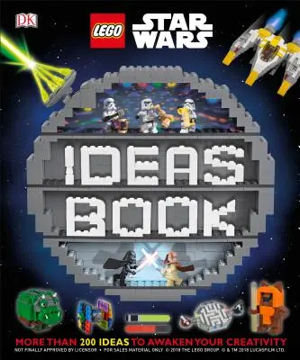 Księga pomysłów Lego Star Wars: Ponad 200 gier, zabaw i pomysłów na budowanie - Lego Star Wars Ideas Book: More Than 200 Games, Activities, and Building Ideas