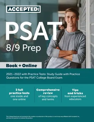 PSAT 8/9 Prep 2021-2022 z testami praktycznymi: Przewodnik do nauki z praktycznymi pytaniami do egzaminu PSAT College Board - PSAT 8/9 Prep 2021-2022 with Practice Tests: Study Guide with Practice Questions for the PSAT College Board Exam