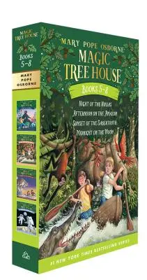 Magiczny domek na drzewie, książki 5-8 w zestawie - Magic Tree House Books 5-8 Boxed Set