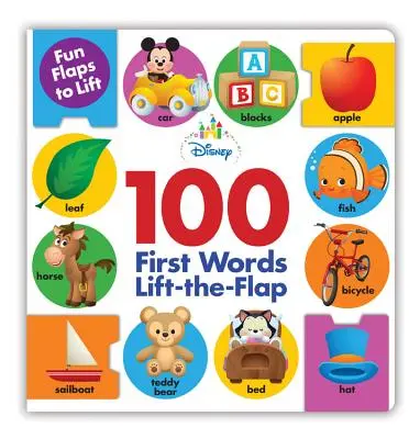 Disney Baby 100 pierwszych słów - podnieś klapkę - Disney Baby 100 First Words Lift-The-Flap