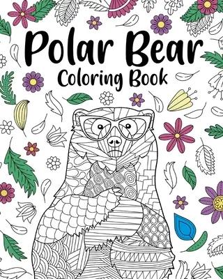 Kolorowanka z niedźwiedziem polarnym - Polar Bear Coloring Book