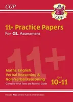 11+ GL Practice Papers Mixed Pack - Ages 10-11 (z przewodnikiem dla rodziców i edycją online) - 11+ GL Practice Papers Mixed Pack - Ages 10-11 (with Parents' Guide & Online Edition)