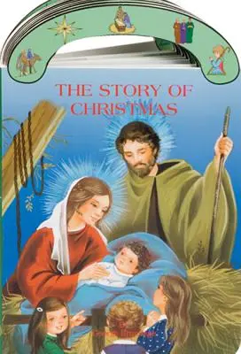 Opowieść o Bożym Narodzeniu: Święty Józef Książeczka z planszą do noszenia - The Story of Christmas: St. Joseph Carry-Me-Along Board Book