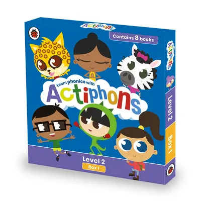 Actiphons Poziom 2 Box 1: Książki 1-8 - Actiphons Level 2 Box 1: Books 1-8
