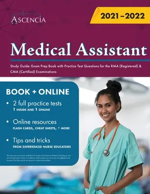 Medical Assistant Study Guide: Książka przygotowawcza do egzaminu z praktycznymi pytaniami testowymi do egzaminów RMA (Registered) i CMA (Certified) - Medical Assistant Study Guide: Exam Prep Book with Practice Test Questions for the RMA (Registered) & CMA (Certified) Examinations