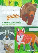 Paint-By-Number Quilts: 4 zwierzęce aplikacje w stylu vintage - Paint-By-Number Quilts: 4 Animal Appliqus with Vintage Style