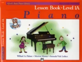 Alfred's Basic Piano Library Lesson Book, Bk 1a: Książka i CD - Alfred's Basic Piano Library Lesson Book, Bk 1a: Book & CD