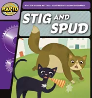 Szybka fonetyka krok 1: Stig i Spud (Fikcja) - Rapid Phonics Step 1: Stig and Spud (Fiction)