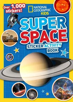 Super kosmiczna książka z naklejkami - Super Space Sticker Activity Book