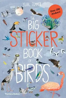 Wielka księga ptaków z naklejkami - The Big Sticker Book of Birds