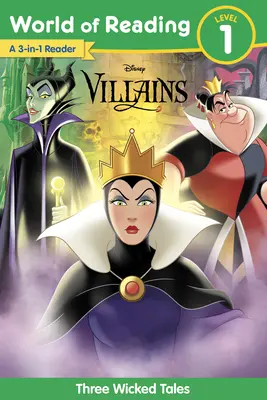 Świat Czytania: Disney Villains 3-Story Bind-Up - World of Reading: Disney Villains 3-Story Bind-Up