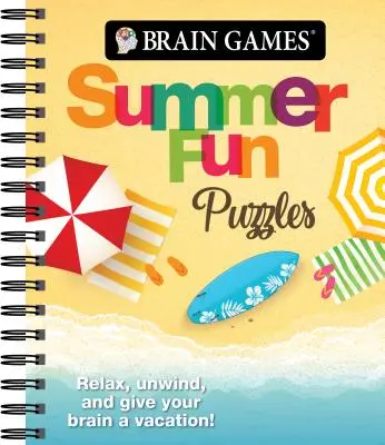 Brain Games - Summer Fun Puzzles: Zrelaksuj się, odpręż i daj swojemu mózgowi wakacje - Brain Games - Summer Fun Puzzles: Relax, Unwind, and Give Your Brain a Vacation