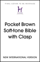 Kieszonkowa brązowa Biblia NIV w miękkiej oprawie z zapięciem (nowe wydanie) - NIV Pocket Brown Soft-tone Bible with Clasp (new edition)