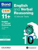 Bond 11+: Język angielski i rozumowanie werbalne: 10-minutowe testy CEM - 8-9 lat - Bond 11+: English & Verbal Reasoning: CEM 10 Minute Tests - 8-9 years