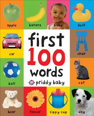 First 100 Words: Wyściełana książka planszowa - First 100 Words: A Padded Board Book