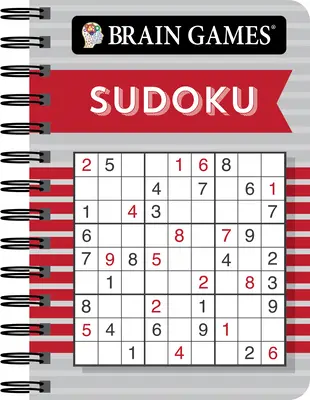 Brain Games Mini - Sudoku (czerwony) - Brain Games Mini - Sudoku (Red)