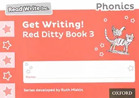 Read Write Inc. Fonika: Get Writing! Red Ditty Book 3 Pack of 10 - Read Write Inc. Phonics: Get Writing! Red Ditty Book 3 Pack of 10