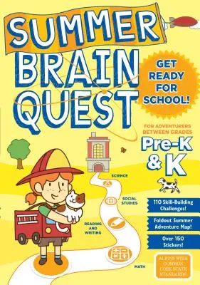 Summer Brain Quest: Przygody między klasami Pre-K i K - Summer Brain Quest: For Adventures Between Grades Pre-K & K