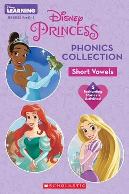 Disney Princess Phonics Collection: Krótkie samogłoski (Disney Learning: Bind-Up) - Disney Princess Phonics Collection: Short Vowels (Disney Learning: Bind-Up)