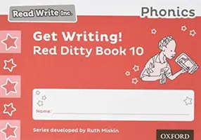 Read Write Inc. Fonika: Get Writing! Red Ditty Book 10 Pack of 10 - Read Write Inc. Phonics: Get Writing! Red Ditty Book 10 Pack of 10