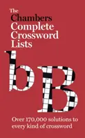 Chambers Crossword Lists - New Edition - Książka - The Chambers Crossword Lists - New Edition - Book