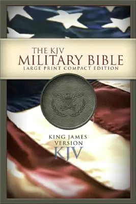 Kompaktowa Biblia Wojskowa KJV z dużym drukiem - Military Bible-KJV-Large Print Compact