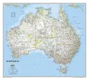 Australia Classic, laminowana - mapa ścienna kontynentów - Australia Classic, Laminated - Wall Maps Continents