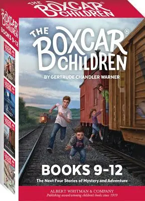 Zestaw pudełkowy „The Boxcar Children Mysteries” #9-12 - The Boxcar Children Mysteries Boxed Set #9-12