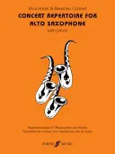 Repertuar koncertowy na saksofon altowy z fortepianem - Concert Repertoire for Alto Saxophone with Piano