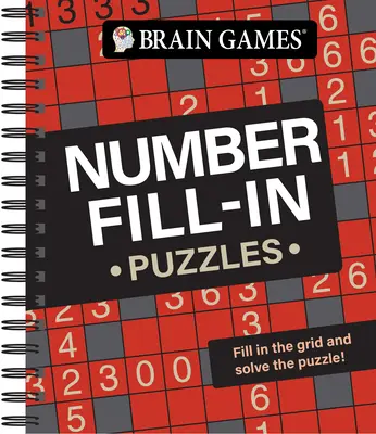 Gry Mózgowe - Liczbowe łamigłówki z wypełnianiem - Brain Games - Number Fill-In Puzzles