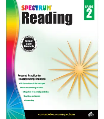 Spectrum Reading Workbook, klasa 2 - Spectrum Reading Workbook, Grade 2