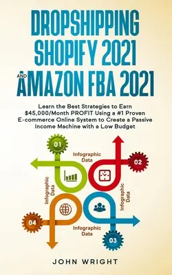 Dropshipping Shopify 2021 i Amazon FBA 2021: Poznaj najlepsze strategie, aby zarobić 45 000 USD miesięcznie, korzystając ze sprawdzonego systemu handlu elektronicznego nr 1 do zarabiania w Internecie - Dropshipping Shopify 2021 and Amazon FBA 2021: Learn the Best Strategies to Earn $45,000/Month PROFIT Using a #1 Proven E-commerce Online System to Cr