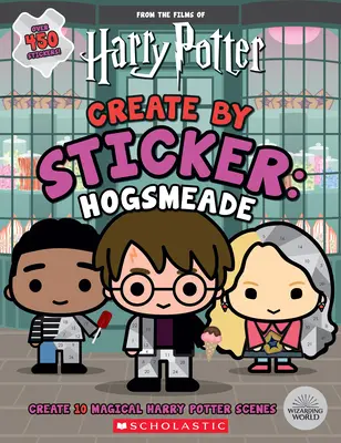 Harry Potter: Stwórz według naklejek: Hogsmeade - Harry Potter: Create by Sticker: Hogsmeade