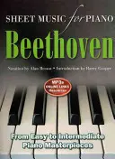 Ludwig Van Beethoven: Nuty na fortepian: Od łatwych do zaawansowanych; Ponad 25 arcydzieł - Ludwig Van Beethoven: Sheet Music for Piano: From Easy to Advanced; Over 25 Masterpieces