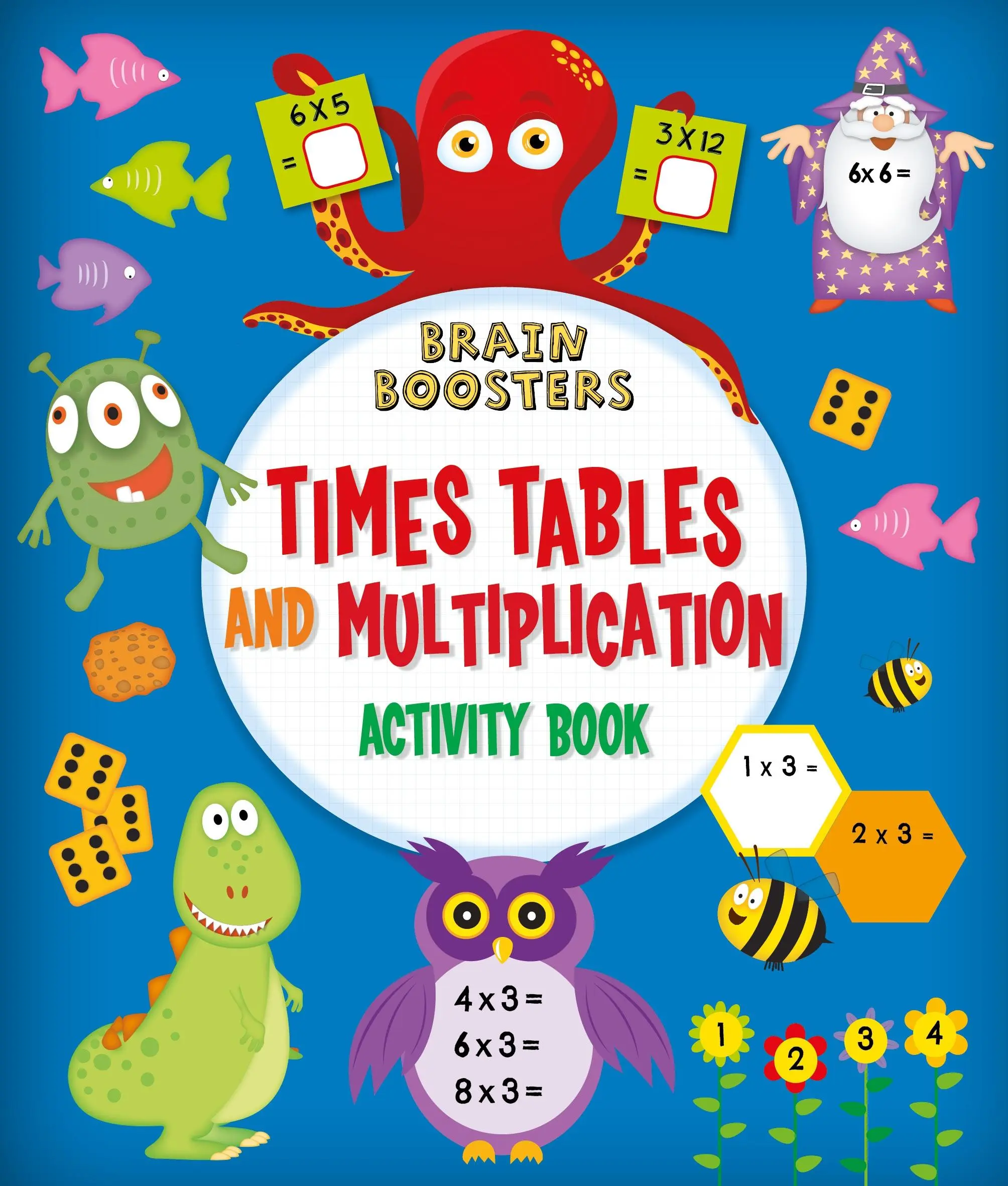 Brain Boosters: Tabliczka mnożenia i mnożenie Zeszyt ćwiczeń - Brain Boosters: Times Tables and Multiplication Activity Book