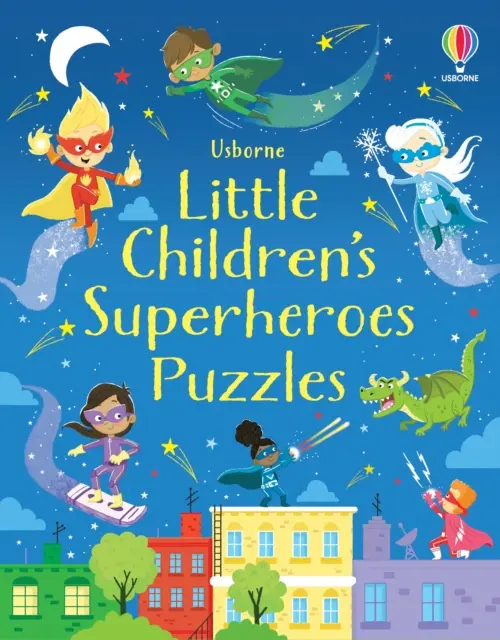 Puzzle z superbohaterami dla małych dzieci - Little Children's Superheroes Puzzles