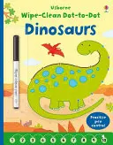 Dinozaury od kropki do kropki do wycierania - Wipe-clean Dot-to-dot Dinosaurs