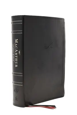 Esv, MacArthur Study Bible, wydanie 2, skórzane, czarne, indeksowane kciukiem: Uwolnienie Bożej prawdy jeden werset na raz - The Esv, MacArthur Study Bible, 2nd Edition, Leathersoft, Black, Thumb Indexed: Unleashing God's Truth One Verse at a Time