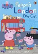 Świnka Peppa: Londyńska wycieczka Świnki Peppy z naklejkami - Peppa Pig: Peppa's London Day Out Sticker Activity Book