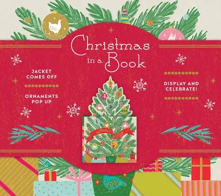 Boże Narodzenie w książce (Uplifting Editions): Jacket Comes Off. Ozdoby wyskakują. Wyświetlaj i świętuj! - Christmas in a Book (Uplifting Editions): Jacket Comes Off. Ornaments Pop Up. Display and Celebrate!