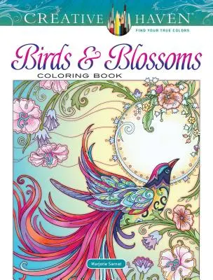 Kolorowanka Creative Haven Ptaki i kwiaty - Creative Haven Birds and Blossoms Coloring Book