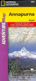 Annapurna, Nepal - Travel Maps: międzynarodowa mapa przygodowa - Annapurna, Nepal - Travel Maps International Adventure Map