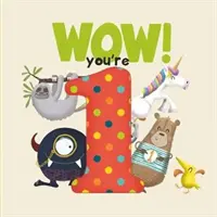 WOW! Książeczka urodzinowa dla jednej osoby - WOW! You're One birthday book